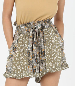 Faye Floral Shorts