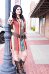 Silverado Serape Red dress