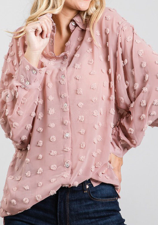 Molly Mauve Blouse